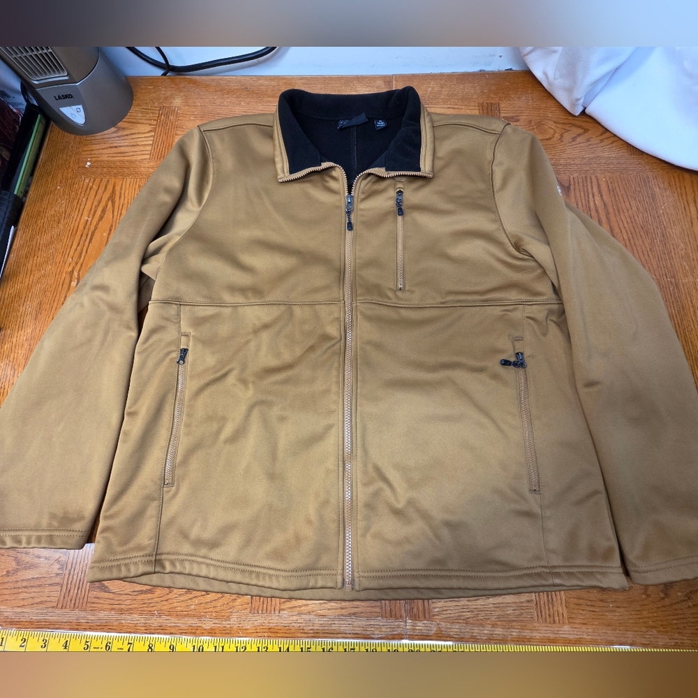 Swiss Tech Men's Jacket Golden Collared Size XL 46-48